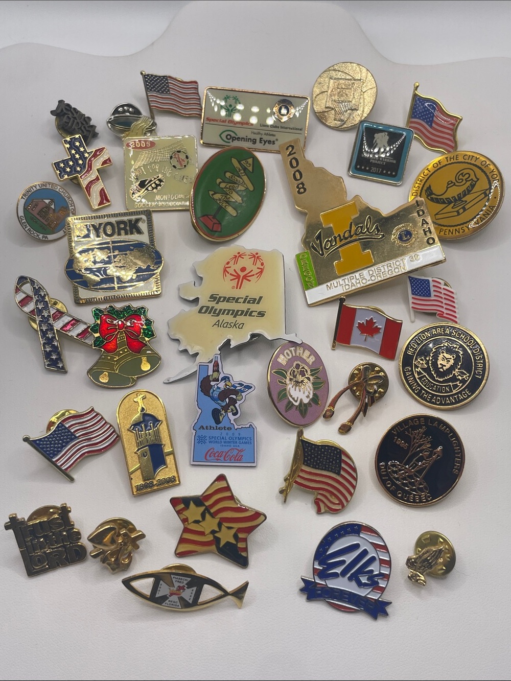 Tack Style Pins - Mixed Lot